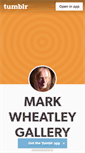 Mobile Screenshot of markwheatleygallery.com